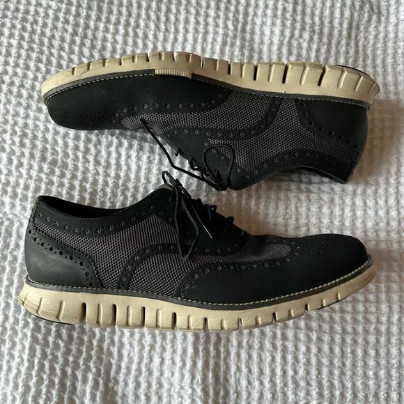 COLE HAAN MEN ZEROGRAND OXFORD SIZE 11.5 - Picture 3 of 7